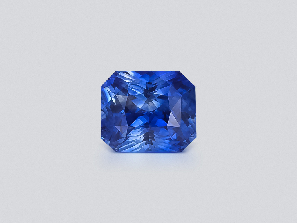 Sапфир Cornflower Blue в огранке радиант 1,26 карат, Шри-Ланка Изображение №1