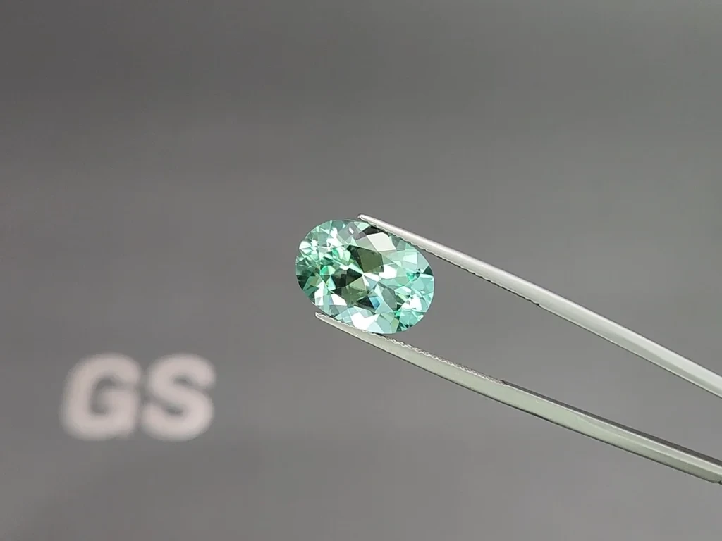 Турмалин в огранке овал 5,97 карат, Африка Изображение №3