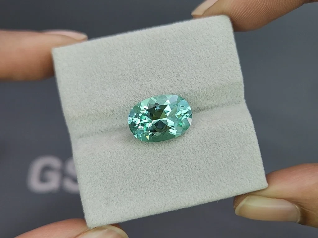 Турмалин в огранке овал 5,97 карат, Африка Изображение №4