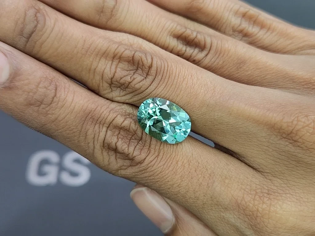 Турмалин в огранке овал 5,97 карат, Африка Изображение №2