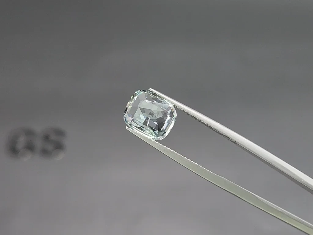 Сет аквамаринов в огранке кушон 5,14 карат, Мадагаскар Изображение №3