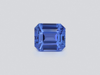 Негретый сапфир Cornflower Blue в огранке октагон 1,03 карат, Шри-Ланка photo