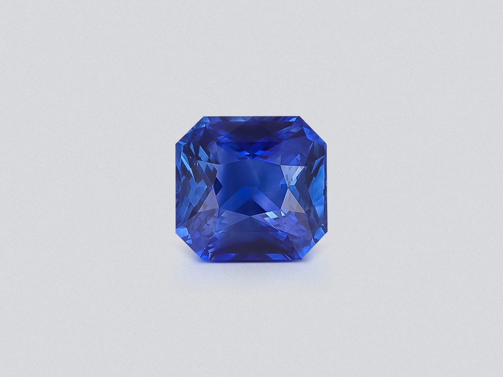 Сапфир Cornflower Blue в огранке радиант 1,12 карата, Шри-Ланка Изображение №1