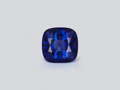 Сапфир Royal Blue в огранке кушон 5,01 карат, Шри-Ланка  photo