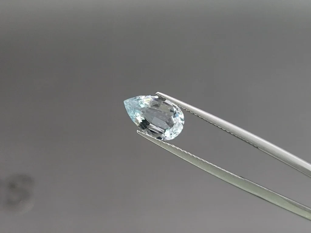 Сет аквамаринов в огранке груша 3,88 карат, Мадагаскар Изображение №3
