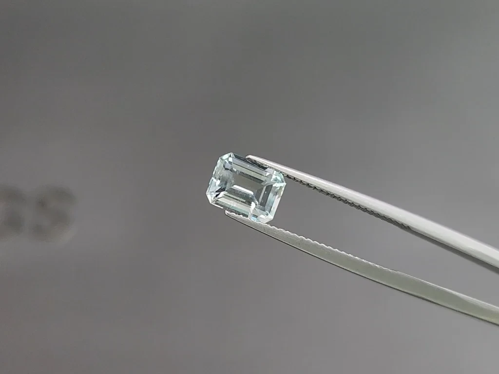 Сет аквамаринов в огранке октагон 2,87 карат, Мадагаскар Изображение №2