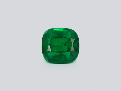 Изумруд Vivid Green в огранке кушон 1,84 карата, Пакистан photo