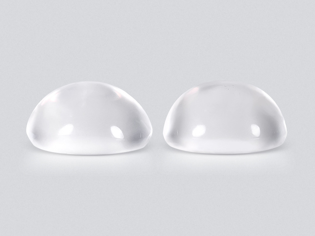 Пара лунных камней в огранке кабошон 16,89 карат, Бирма Изображение №1