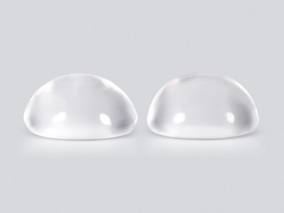 Пара лунных камней в огранке кабошон 16,89 карат, Бирма photo