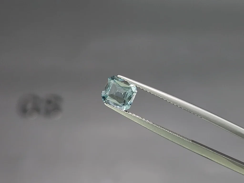 Сет аквамаринов в огранке октагон 2,34 карат, Мадагаскар Изображение №2