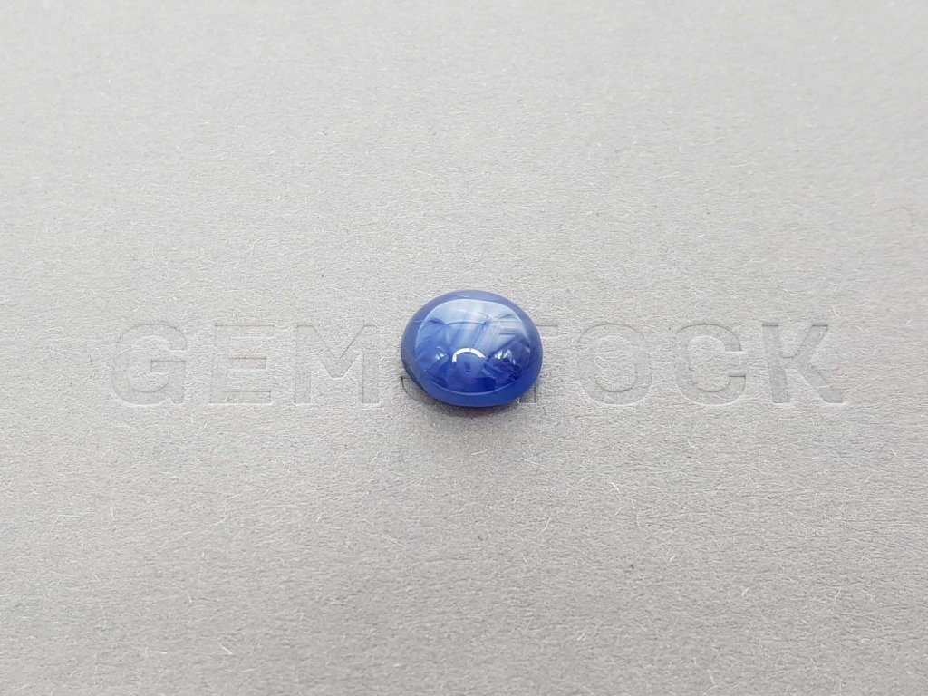 Звездчатый синий сапфир в огранке кабошон 4,58 карат, Бирма Изображение №1