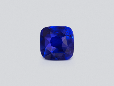 Негретый сапфир Royal blue в огранке кушон 1,01 карат, Шри-Ланка photo