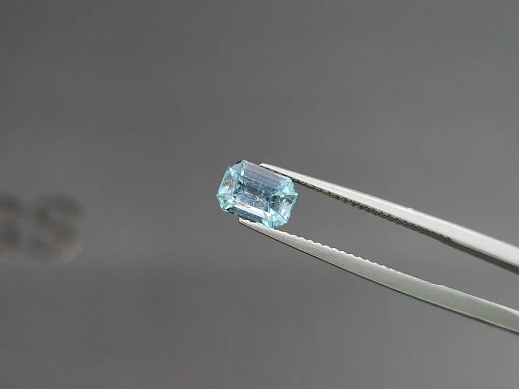 Сет аквамаринов в огранке октагон 2,54 карат, Мадагаскар Изображение №2