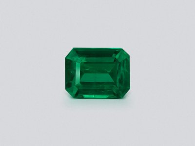 Изумруд Vivid Green в огранке октагон 1,86 карата, Пакистан photo