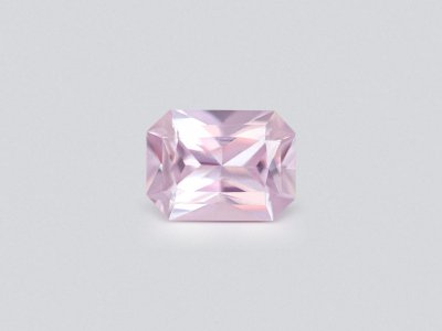 Необлагороженный розовый сапфир (Baby Pink) в огранке радиант 1,02 карата, Мадагаскар photo