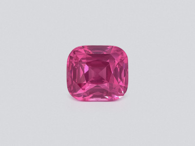 Шпинель Махенге Vibrant pink в огранке кушон 6,25 карата, Танзания photo