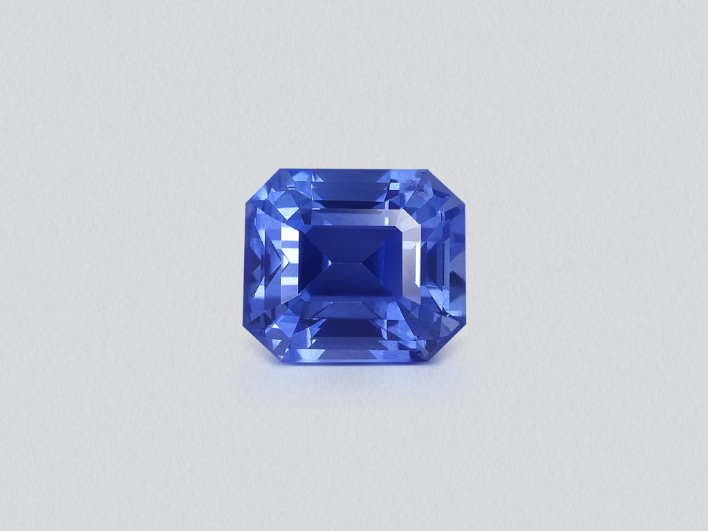 Сапфир Cornflower Blue в огранке октагон 2.05 карат, Шри-Ланка Изображение №1