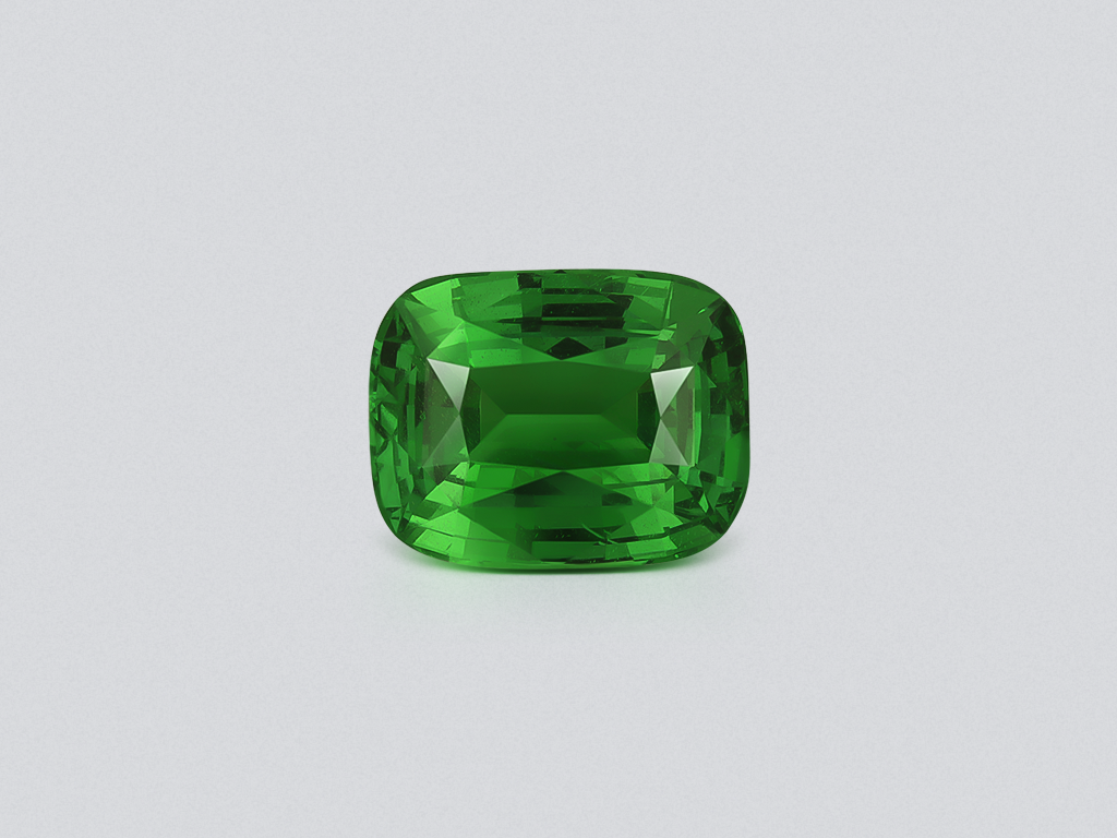 Цаворит Vivid Green в огранке кушон 5,14 карат, Танзания  Изображение №1