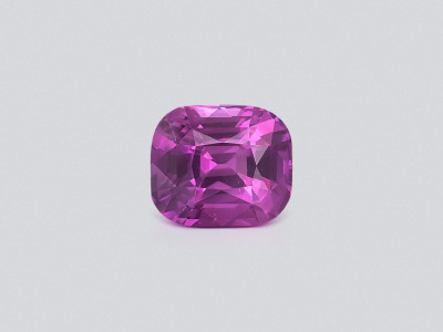 Пурпурный сапфир в огранке кушон 8,13 карат, Мадагаскар  photo