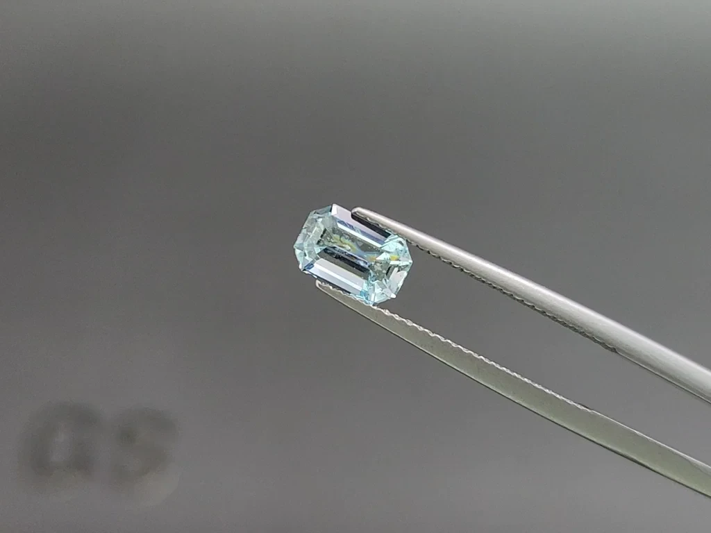 Сет аквамаринов в огранке октагон 2,09 карат, Мадагаскар Изображение №2