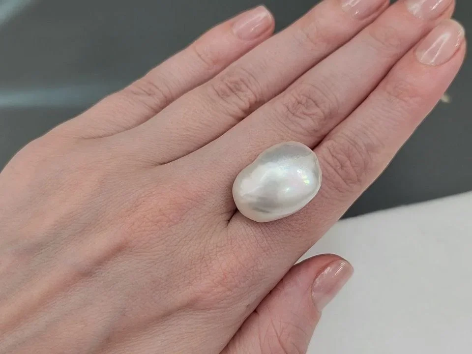 Жемчуг барочный формы Южных морей 17,4-29,9 мм, Австралия  Изображение №2