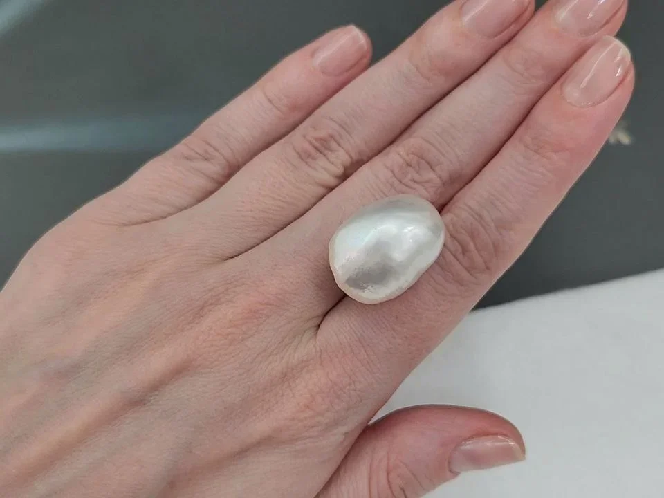 Жемчуг барочный формы Южных морей 17,4-29,9 мм, Австралия  Изображение №3