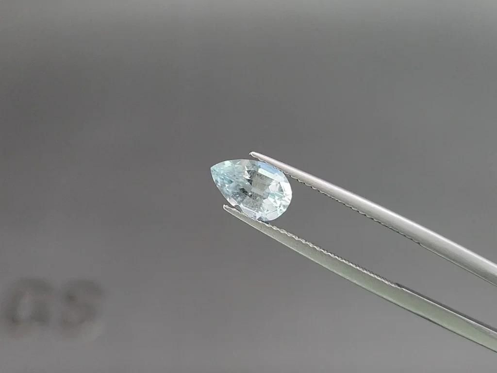 Сет аквамаринов в огранке груша 3,12 карат, Мадагаскар Изображение №2
