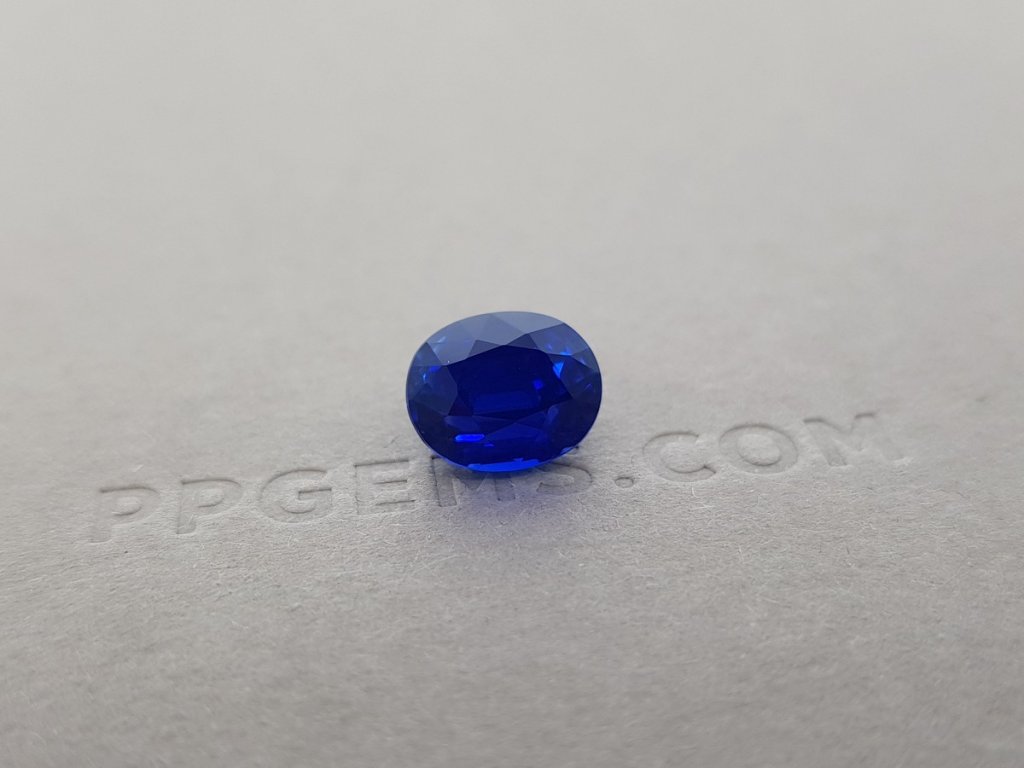 Синий цейлонский сапфир 5,05 карата Изображение №3
