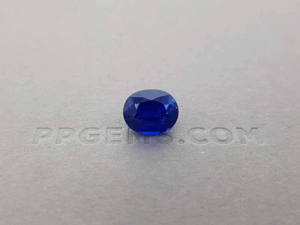 Синий цейлонский сапфир 5,05 карата Изображение №4