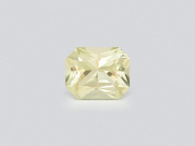 Желтый сапфир Pastel Yellow в огранке радиант 0,86 карата, Мадагаскар photo