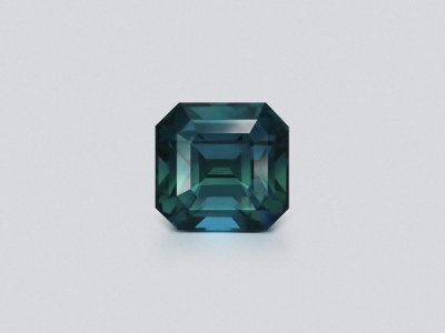 Teal сапфир в огранке октагон 1,70 карата, Мадагаскар  photo