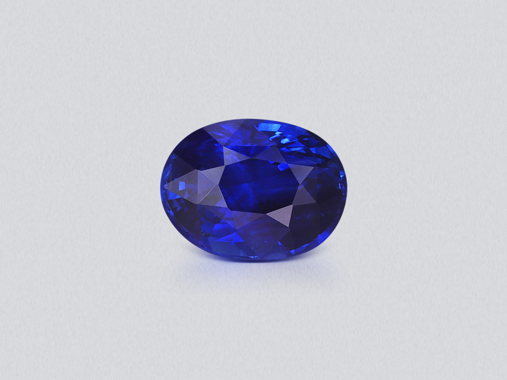 Сапфир Royal Blue в огранке овал 1,52 карат, Шри-Ланка Изображение №1