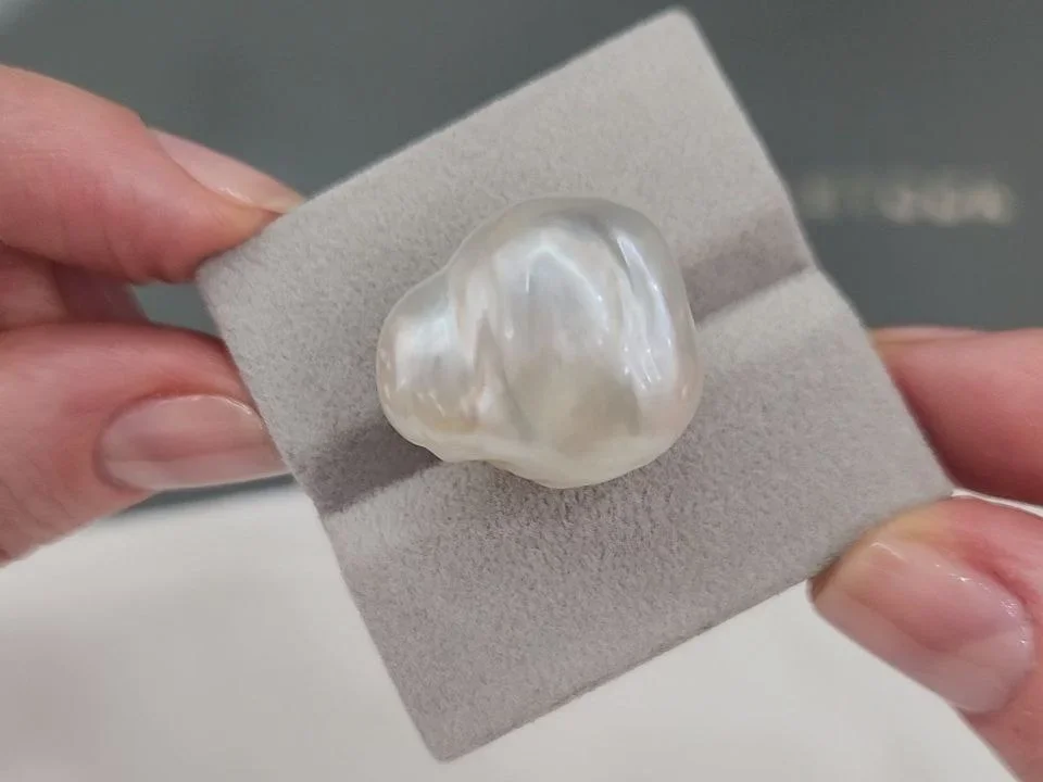 Жемчуг барочный формы Южных морей 20,0-21,6 мм, Австралия Изображение №4