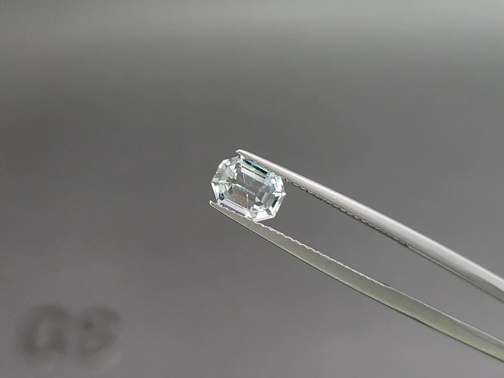 Сет аквамаринов в огранке октагон 1,78 карат, Мадагаскар Изображение №2