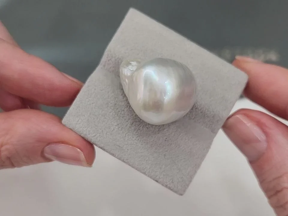 Жемчуг барочный формы Южных морей 18,4-23,5 мм, Австралия Изображение №5