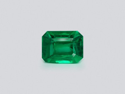 Изумруд Vivid Green в огранке октагон 1,88 карата, Пакистан  photo