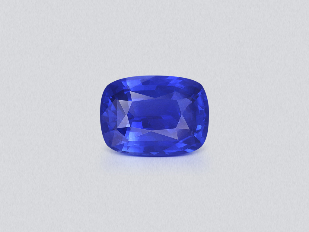 Сапфир Cornflower Blue в огранке кушон 1,27 карат, Шри-Ланка Изображение №1
