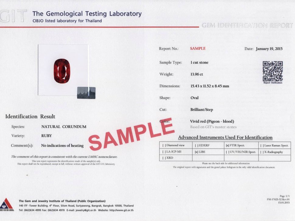 Identification Report GIT Изображение №1