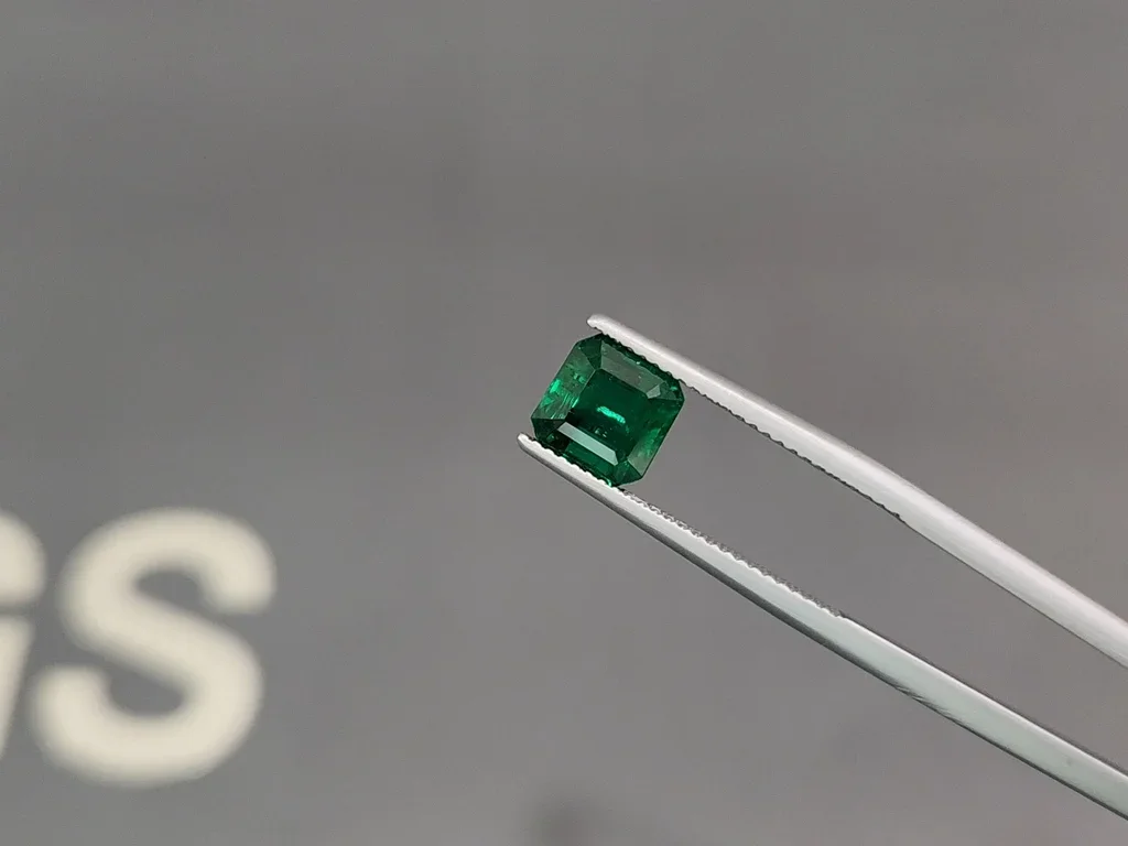 Изумруд Vivid Green в огранке октагон 2,18 карата, Пакистан Изображение №3