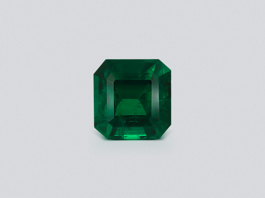 Изумруд Vivid Green в огранке октагон 2,18 карата, Пакистан Изображение №1