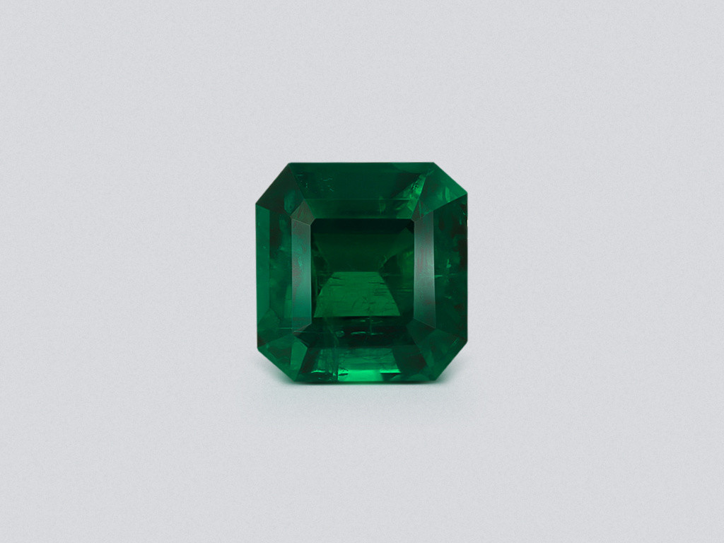 Изумруд Vivid Green в огранке октагон 2,18 карата, Пакистан Изображение №1