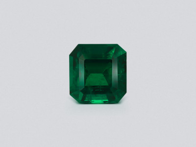 Изумруд Vivid Green в огранке октагон 2,18 карата, Пакистан photo