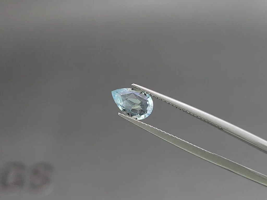Сет аквамаринов в огранке груша 2,72 карат, Мадагаскар Изображение №4