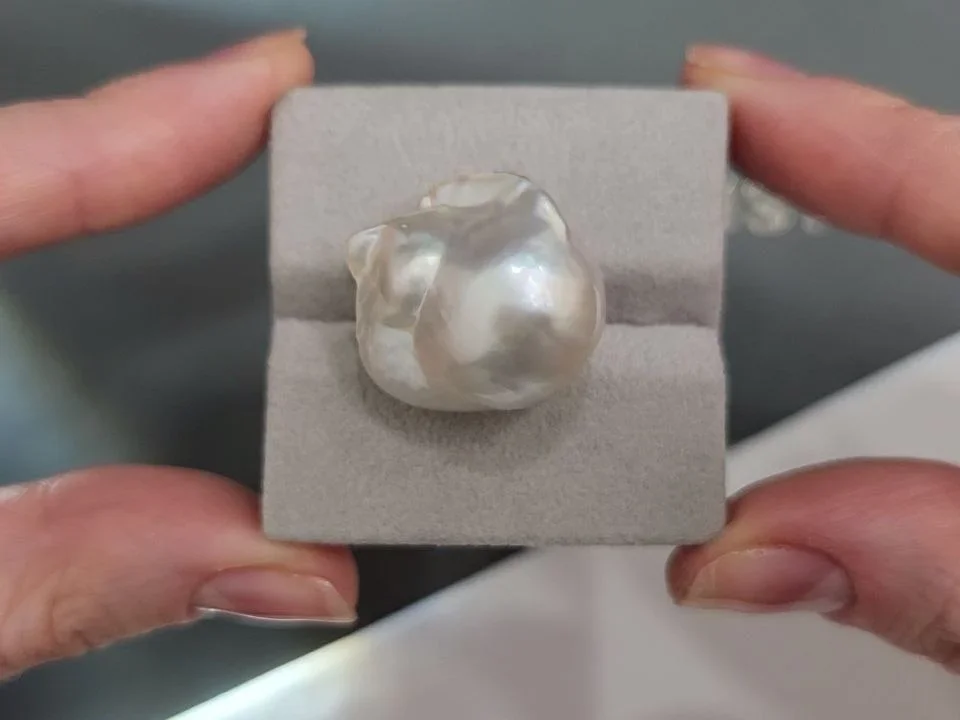 Жемчуг барочный формы Южных морей 20,3-22,9 мм, Австралия  Изображение №4