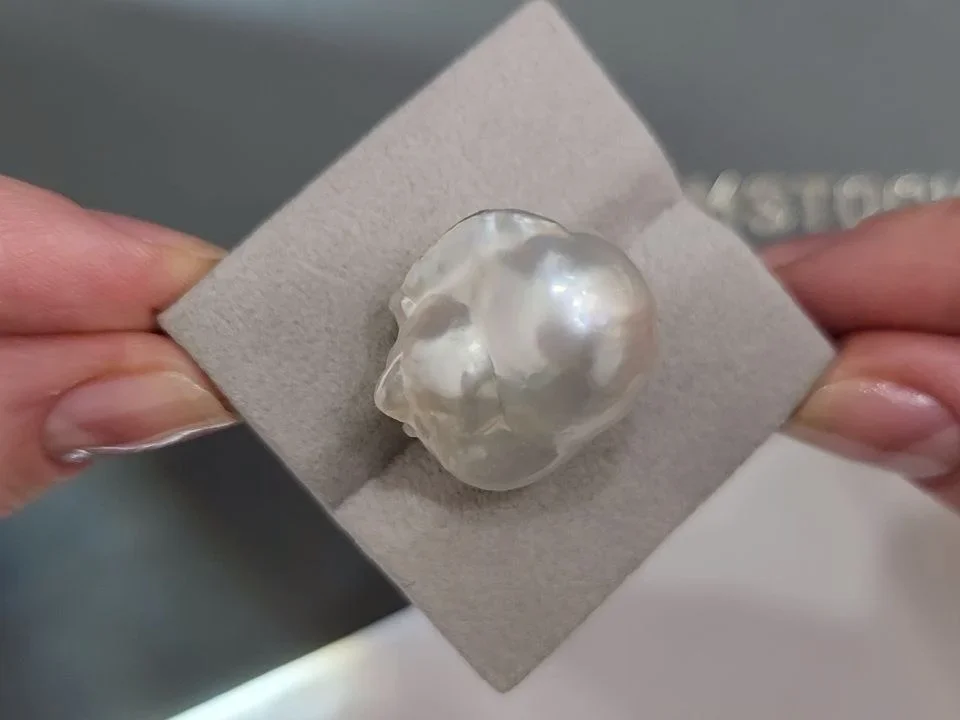 Жемчуг барочный формы Южных морей 20,3-22,9 мм, Австралия  Изображение №5