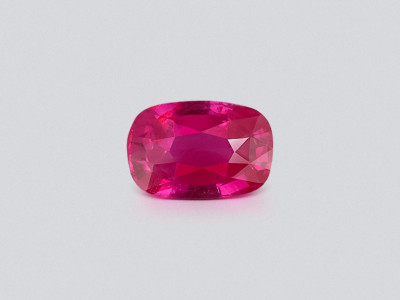 Красно-розовый рубин в огранке кушон 1,02 карат, Мозамбик photo