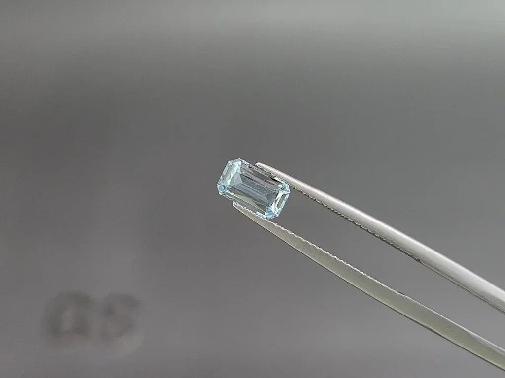 Сет аквамаринов в огранке октагон 1,40 карат, Мадагаскар Изображение №2