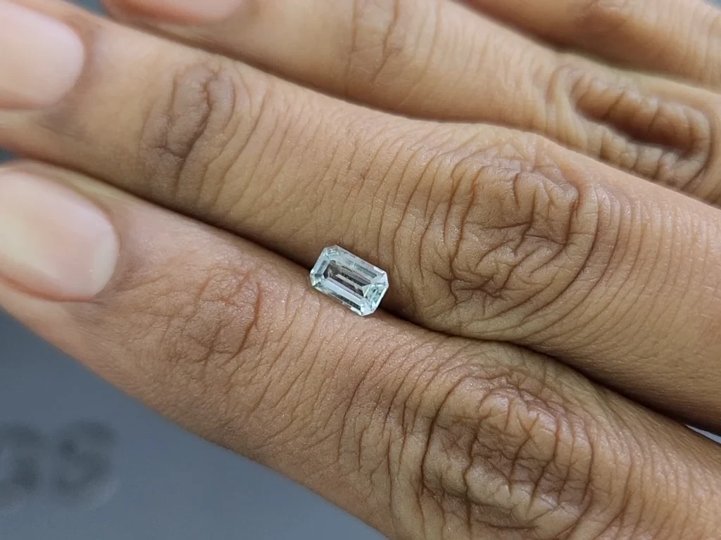 Аквамарин в огранке октагон 0,53 карат, Мадагаскар  Изображение №2