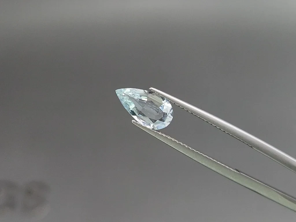 Сет аквамаринов в огранке груша 2,63 карат, Мадагаскар Изображение №3