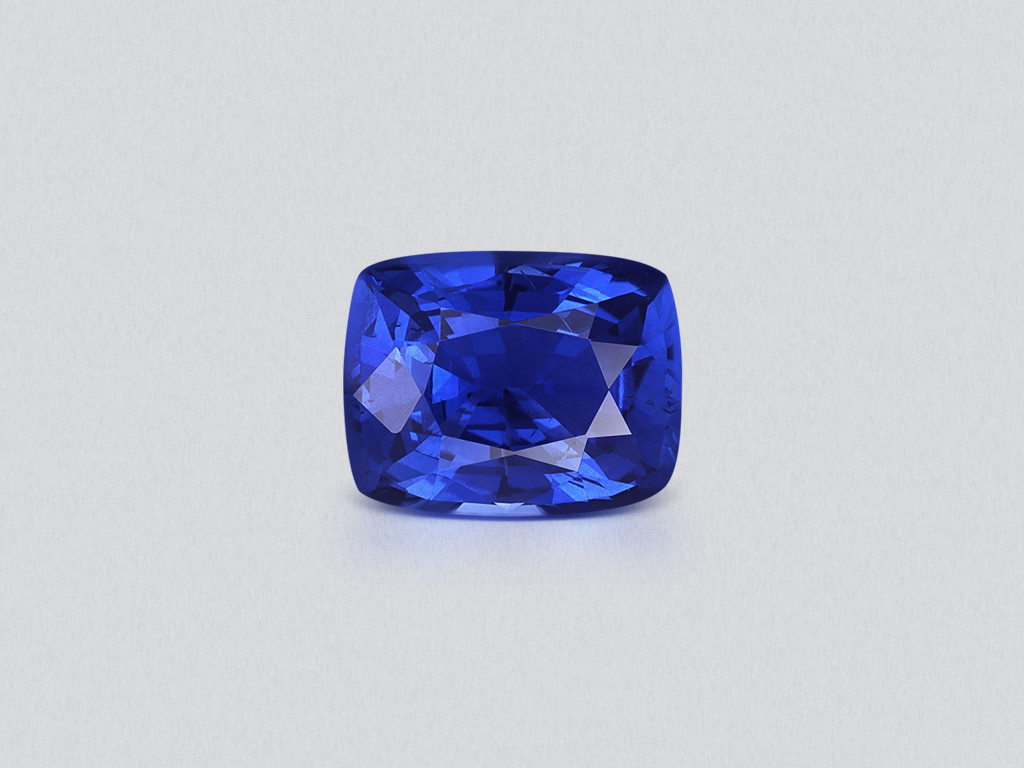 Сапфир Royal Blue в огранке кушон 1,16 карат, Шри-Ланка  Изображение №1